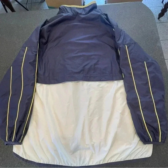 Vintage Nike Windbreaker Mens Size XL Track Jacket 90s Blue Gold Colorblock EUC - Picture 6 of 10